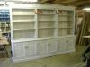 12 Foot Bookcase. Typically under construction in the workshop